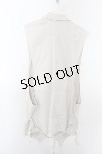 画像5: NO ID. ベスト.前下がりロング /アイボリー/2 O-22-09-30-046-NO-to-YM-ZT448 (5)