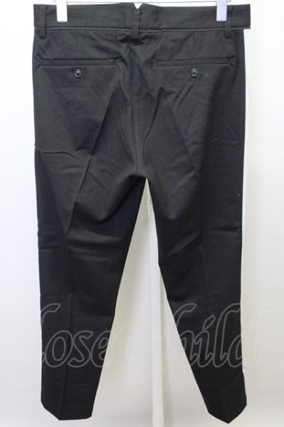 画像2: FUGA パンツ.Vaguely ストレッチスラックステーパードアンクル /ブラック/46 T-22-10-04-026-FU-pa-YM-ZT324 (2)
