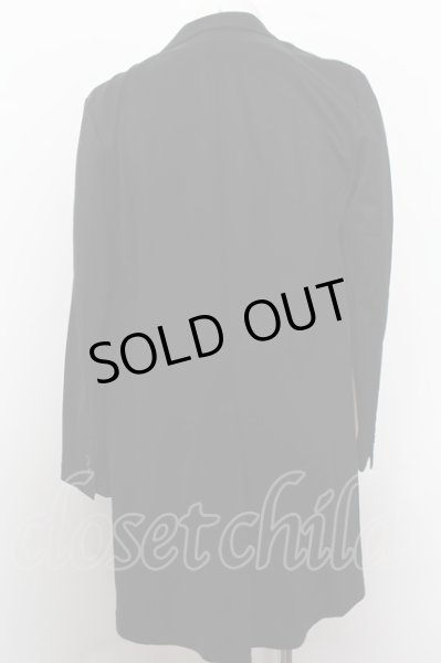 画像5: GOSTAR DE FUGA コート.TESTIGO ツイルニットチェスター /ブラック/46 O-22-10-04-007-GO-ou-YM-ZT243 (5)