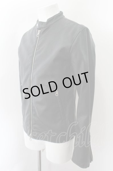 画像2: JURY BLACK ジャケット.PUライダース /ブラック/M O-22-10-05-036-JU-ja-YM-ZT-M126 (2)