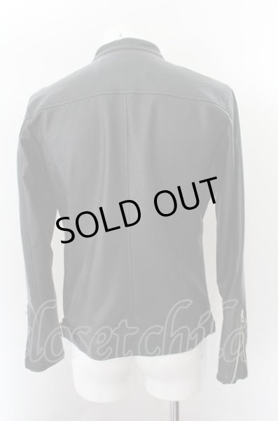 画像3: JURY BLACK ジャケット.PUライダース /ブラック/M O-22-10-05-036-JU-ja-YM-ZT-M126 (3)