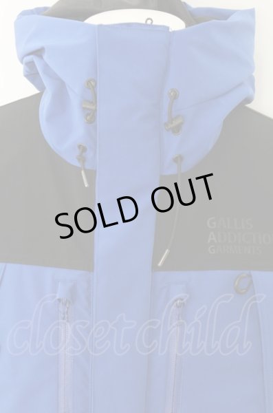 画像2: GALLIS ADDICTION パーカー.マウンテン /ブルー/3 O-22-10-05-011-ET-to-YM-ZT503 (2)