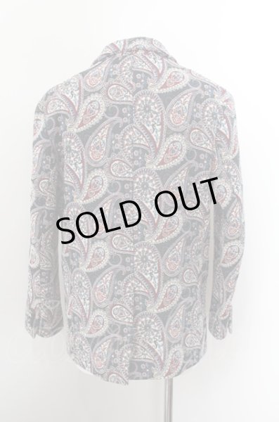 画像5: NO ID. ジャケット.ペイズリーゴブランジャガードノッチドラペル２Ｂ /ネイビー/1 O-22-10-05-012-NO-ja-YM-ZT098 (5)