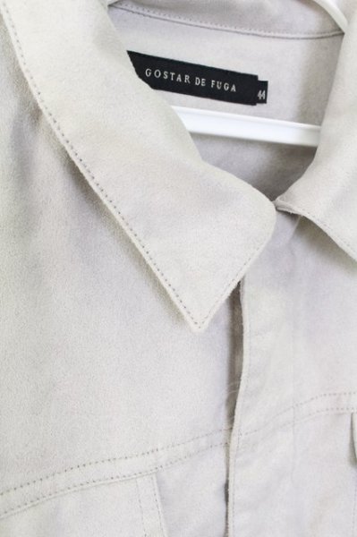 画像3: GOSTAR DE FUGA ジャケット.スウェードGジャン /グレー/44 T-22-10-06-014-GO-ja-YM-ZT290 (3)