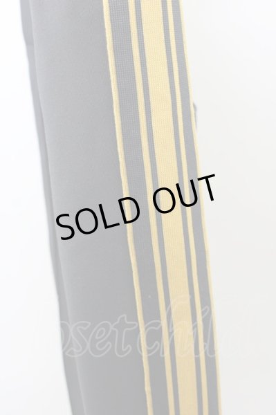 画像4: GOSTAR DE FUGA パンツ.サイドラインジャージ /ブラックｘブラウン/46 T-22-10-11-034-GO-pa-YM-ZT289 (4)