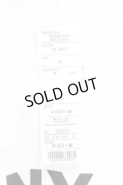 画像4: GOSTAR DE FUGA カットソー.ベイビーフォトプリント /ホワイト/46 T-22-10-11-001-GO-to-YM-ZT204 (4)