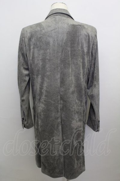 画像2: FUGA コート.GENEROSITY スウェードチェスター /グレー/46 T-22-10-11-017-FU-ou-YM-ZT-M102 (2)