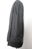 画像3: 【WINTERセール】GOSTAR DE FUGA コート.メルトンロングガウン /グレーｘブラック/44 O-22-10-13-028-GO-ou-YM-ZT-M125 (3)