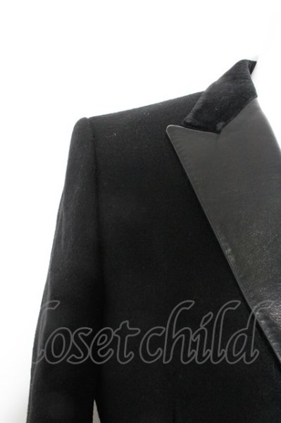 画像3: 5351pour les Hommes ジャケット.ラムコンビチェスター /ブラック/1 O-22-10-13-035-53-ja-YM-ZT-ML030 (3)