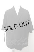 【SALE】HARE ジャケット.半袖ベルテッド /ブラック/S O-22-10-13-052-HA-ja-YM-ZT341