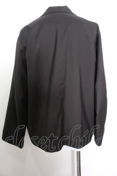 画像4: HARE ジャケット.オーバーシルエットテーラード /ブラック/S O-22-10-13-053-HA-ja-YM-ZT341 (4)