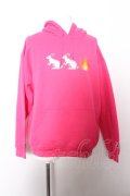 【WINTERセール】#FR2 パーカー.梅 プリント /濃ピンク/M O-22-10-13-076-ET-to-YM-ZT225