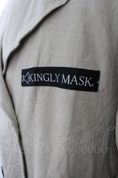 画像3: KMK(KINGLY MASK) コート.BIGトレンチ /ベージュ/F O-22-10-13-009-KM-ou-YM-ZT135 (3)