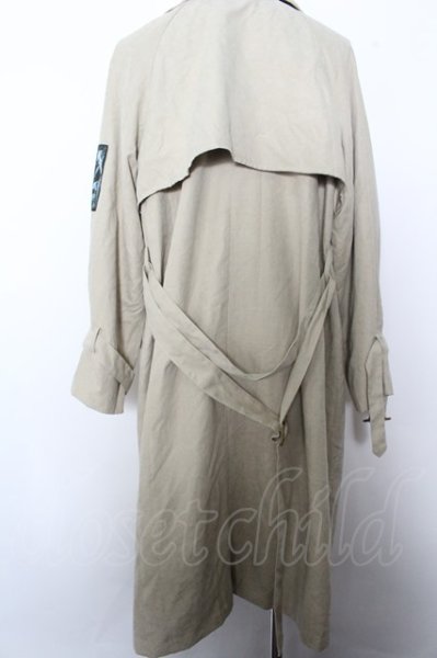 画像4: KMK(KINGLY MASK) コート.BIGトレンチ /ベージュ/F O-22-10-13-009-KM-ou-YM-ZT135 (4)