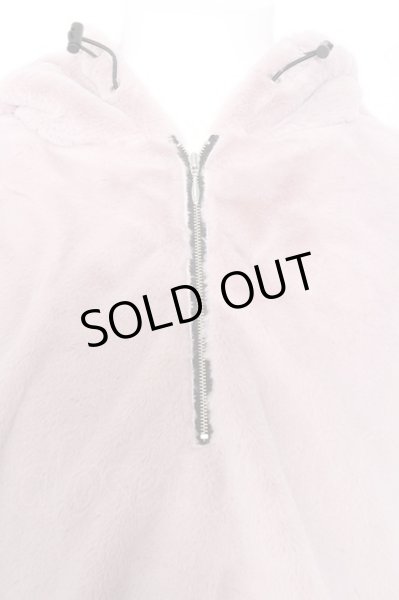 画像2: GOSTAR DE FUGA パーカー.ハーフジップビッグボア /ピンク/46 O-22-10-13-091-GO-to-YM-ZT435 (2)