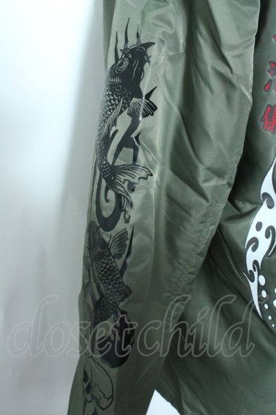 画像2: LONELY/論理 ジャケット.SOUVENIR NYLON BOA COACH /カーキ/XL O-22-10-13-108-ET-to-YM-ZT216 (2)