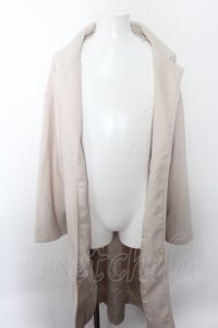 【WINTERセール】KMK(KINGLY MASK) コート.BIGパッチ /クリーム/F O-22-10-17-050-KM-ou-YM-ZT-M126