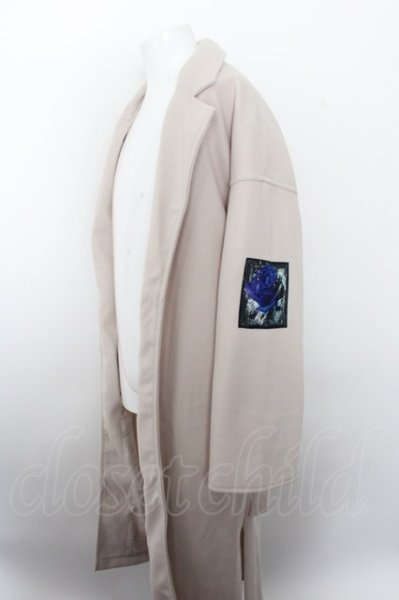 画像2: KMK(KINGLY MASK) コート.BIGパッチ /クリーム/F O-22-10-17-050-KM-ou-YM-ZT-M126 (2)