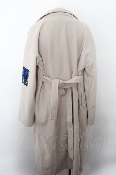 画像4: KMK(KINGLY MASK) コート.BIGパッチ /クリーム/F O-22-10-17-050-KM-ou-YM-ZT-M126 (4)