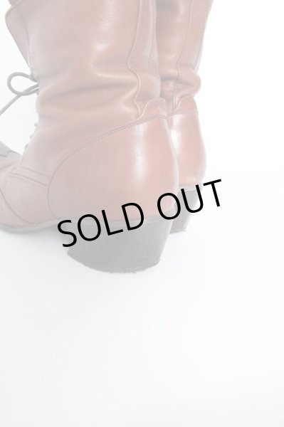 画像5: TORNADO MART シューズ.ポインテッドエンボスファーブーツ O-22-10-17-061-TO-sho-YM-ZT4000 (5)