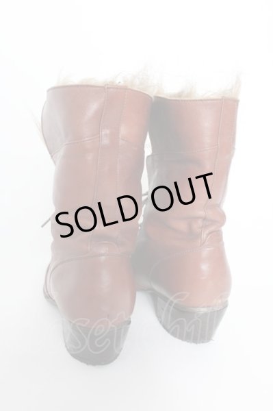 画像7: TORNADO MART シューズ.ポインテッドエンボスファーブーツ O-22-10-17-061-TO-sho-YM-ZT4000 (7)