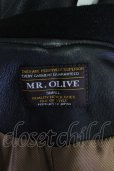 画像9: 【SALE】MR.OLIVE ジャケット.ヘアシープソフトベジレザースポーツブルゾン /ブラック/S T-22-10-18-017-MR-ja-NA-ZT-M102