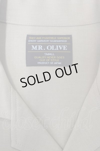 画像6: MR.OLIVE シャツ.クラシックオックスハーフスリーブオーバー /ブラウン/S T-22-10-19-005-MR-sh-ET-ZT075 (6)