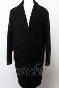 【WINTERセール】ZARA コート.BIGウールチェスター /ブラック/EU M O-22-10-20-018-ZA-ou-YM-ZT-M004