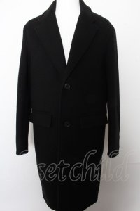 【WINTERセール】ZARA コート.BIGウールチェスター /ブラック/EU M O-22-10-20-018-ZA-ou-YM-ZT-M004