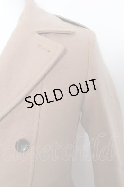 画像2: MURDER LICENSE コート.メルトンP /ベージュ/44 O-22-10-20-029-MU-ou-YM-ZT120 (2)