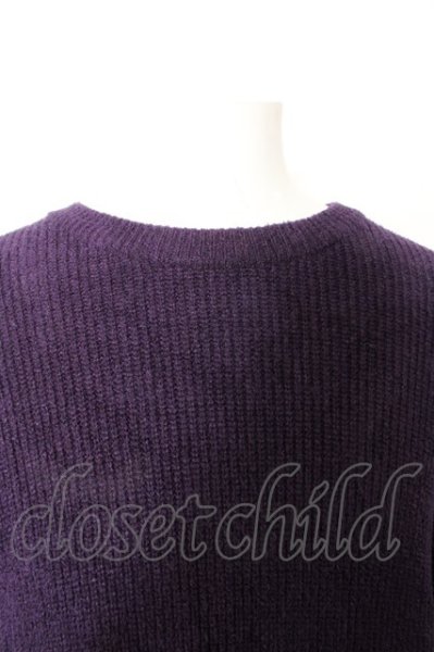画像2: HARE ニット.プルオーバー /パープル/S O-22-10-24-034-HA-to-YM-ZT160 (2)