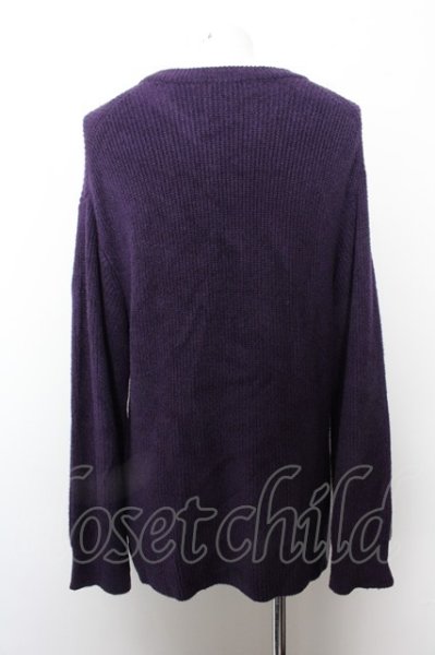 画像4: HARE ニット.プルオーバー /パープル/S O-22-10-24-034-HA-to-YM-ZT160 (4)