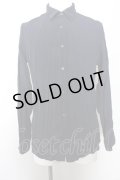 【SALE】5351pour les Hommes シャツ.エステルツイルワッシャー /ネイビー/48 O-22-10-24-049-53-sh-YM-ZT158