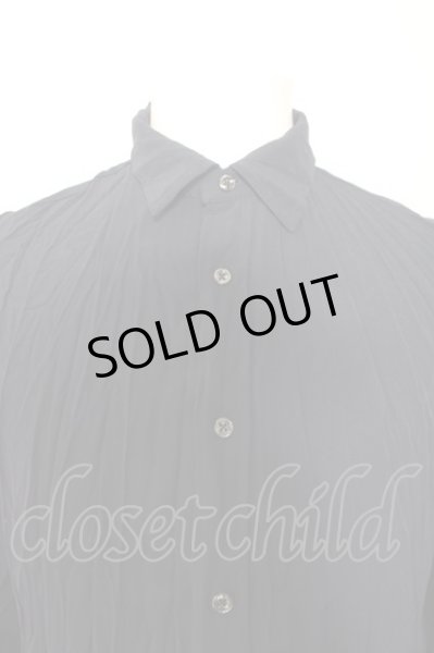 画像2: 5351pour les Hommes シャツ.エステルツイルワッシャー /ネイビー/48 O-22-10-24-049-53-sh-YM-ZT158 (2)