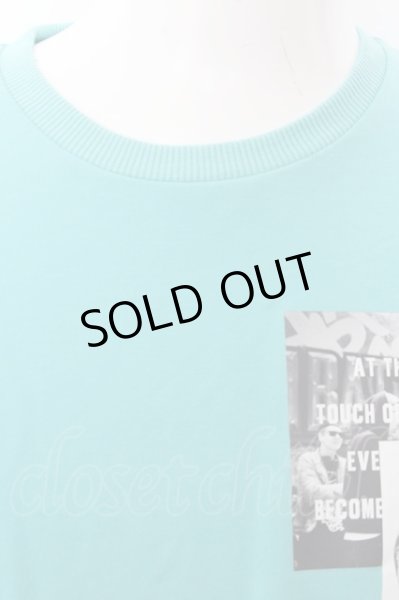 画像2: GALLIS ADDICTION カットソー.ランダムフォトプルオーバー /ミント/3 O-22-10-24-071-ET-to-YM-ZT090 (2)