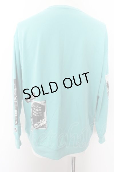 画像4: GALLIS ADDICTION カットソー.ランダムフォトプルオーバー /ミント/3 O-22-10-24-071-ET-to-YM-ZT090 (4)