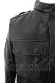 画像2: 【WINTERセール】GalaabenD ジャケット.ComforMax Classicラムレザーフィールド /ブラック/l O-22-10-28-039-Ga-ja-YM-ZT-ML005 (2)