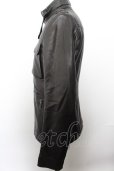 画像3: 【WINTERセール】GalaabenD ジャケット.ComforMax Classicラムレザーフィールド /ブラック/l O-22-10-28-039-Ga-ja-YM-ZT-ML005 (3)
