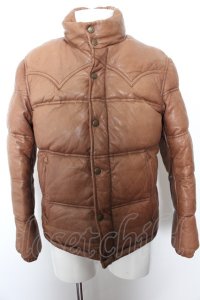【SALE】JACKROSE ジャケット.アンティークラムダウン /キャメル/3 O-22-10-28-055-JA-ja-YM-ZT-ML025