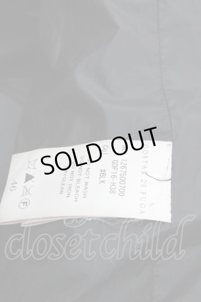 画像4: GOSTAR DE FUGA ジャケット.RASCACIELOS ダウン /ブラック/46 O-22-10-31-035-GO-ou-YM-ZT437 (4)