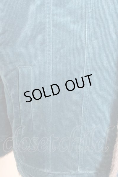 画像2: NO ID. ジャケット.コーデュロイ×ファーリバーシブルGジャン /ネイビーｘグレー/1 O-22-10-31-059-NO-ja-YM-ZT068 (2)