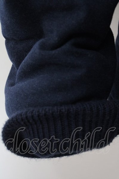 画像3: VANQUISH ジャケット.ニット切替え中綿フードブルゾン /ネイビー/M O-22-10-31-065-VA-ja-YM-ZT156 (3)