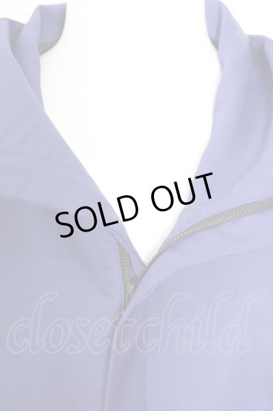 画像2: NO ID. ジャケット.TRハイカラーロング /ブルー/2 O-22-10-31-068-NO-ja-YM-ZT152 (2)