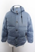 【WINTERセール】JACKROSE ジャケット.リアルフェザーフーデッドダウン /ブルー/3 O-22-10-31-070-JA-ja-YM-ZT051