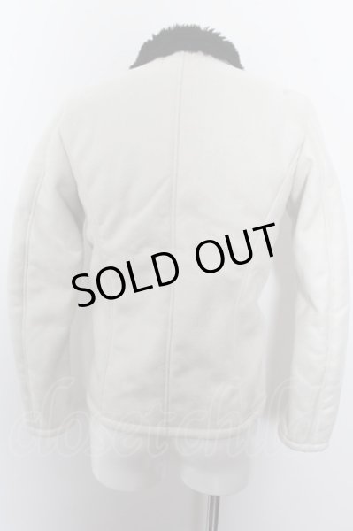 画像5: FUGA ジャケット.DEED　フェイクムートンライダース /ホワイト/44 O-22-10-31-096-FU-ja-YM-ZT509 (5)