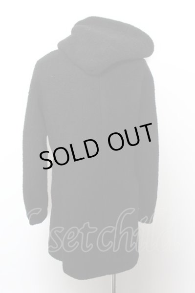 画像3: JURY BLACK コート.ボアフーデッド /ブラック/L O-22-10-31-018-JU-ou-YM-ZT459 (3)