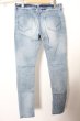 画像3: GOSTAR DE FUGA パンツ.リメイク加工ストレッチスキニーデニム’20SS /ライトブルー/44 O-22-11-03-058-GO-pa-YM-ZT501 (3)
