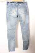 画像3: 【WINTERセール】GOSTAR DE FUGA パンツ.リメイク加工ストレッチスキニーデニム’20SS /ライトブルー/44 O-22-11-03-058-GO-pa-YM-ZT501 (3)