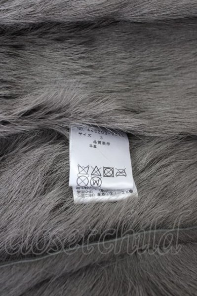 画像7: NO ID. BLACK ジャケット.トスカーナムートンハイカラーBLZ /グレー/3 T-22-11-18-016-NO-ja-KN-ZT-ML022 (7)