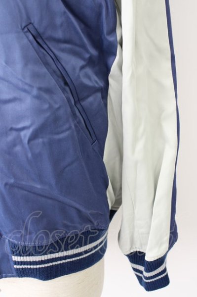 画像8: LAD MUSICIAN ジャケット.17AW/REVERSIBLE BLOUSONワールドマップリバーシブル /ホワイト/42 T-22-11-18-010-LA-to-KN-ZT104 (8)